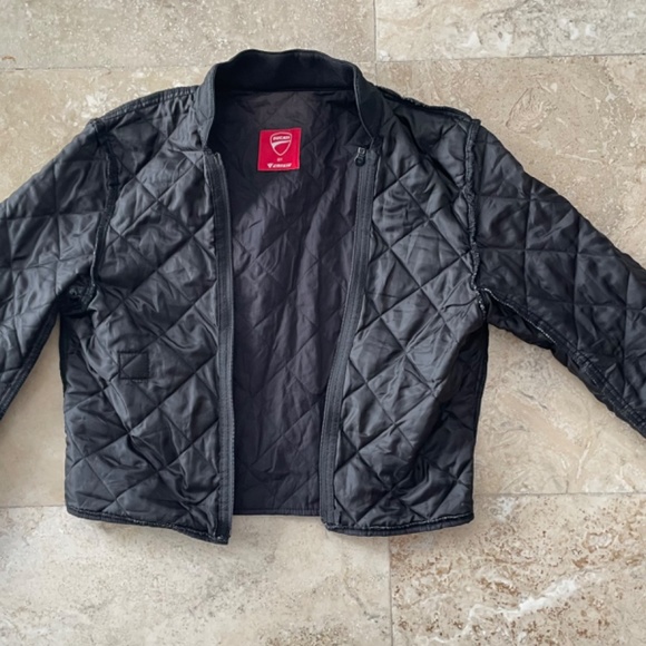 Original Ducati Pelle Lady C2 leather jacket by Dainese SIZE 42 58% off!!! - Picture 9 of 13